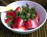 Strawberry Mint Salad